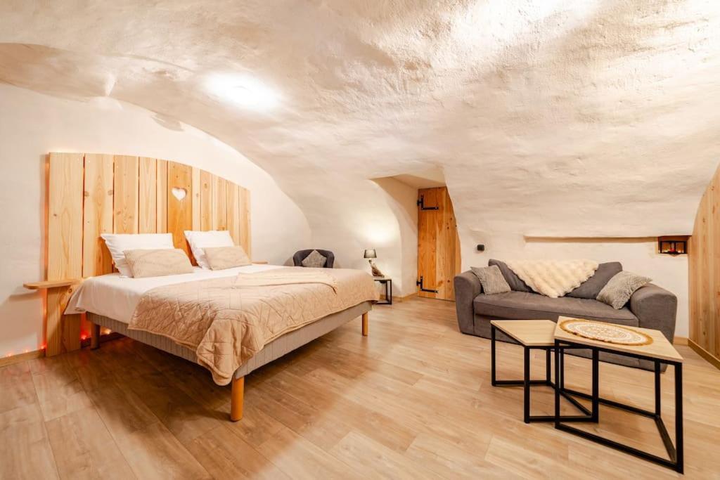 Nuit Romantique Avec Spa Privatif Meilhaud Exterior foto